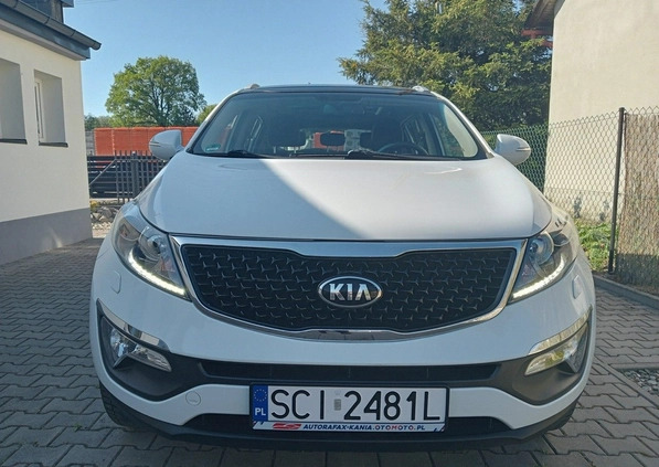 Kia Sportage cena 56700 przebieg: 163303, rok produkcji 2015 z Glinojeck małe 781